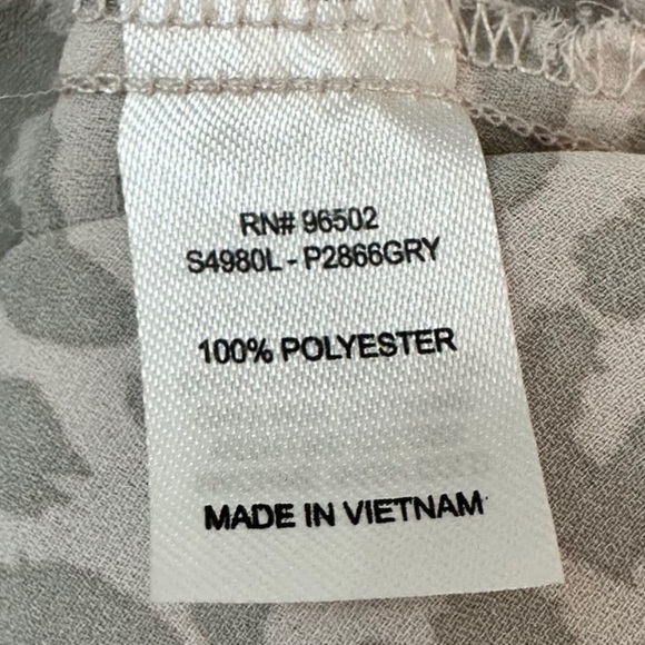 Krazy Kat Leopard Wrap Blouse‎ Size 2X​ - Picture 10 of 10